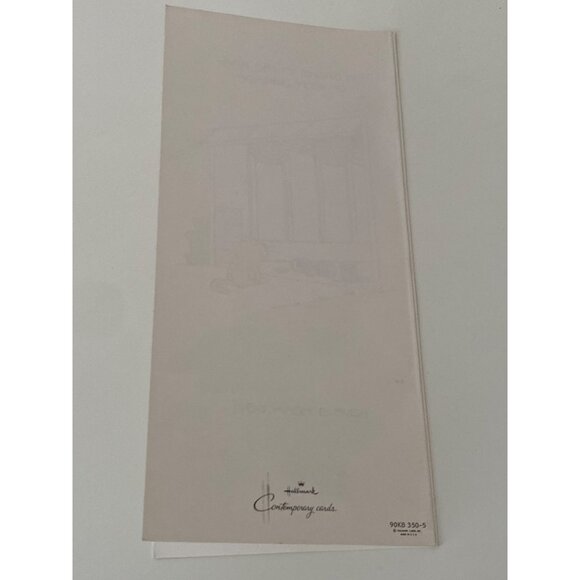 Hallmark Contemporary Greeting Card Birthday Hello Anniversary Lot of 6 NOS VTG - Picture 4 of 16